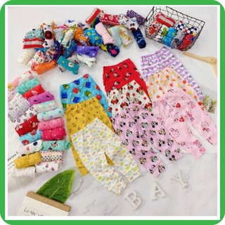 Sét 10 quần chục dài bozip cho bé trai, bé gái 6-16 kg.