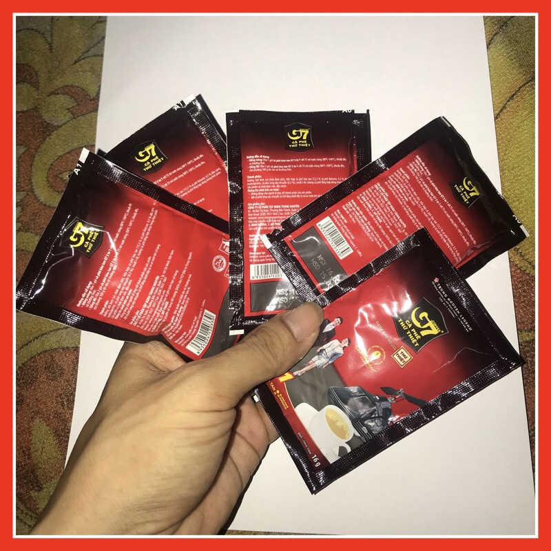 Cafe Trung Nguyên G7 gói 16g thơm ngon thứ thiệt