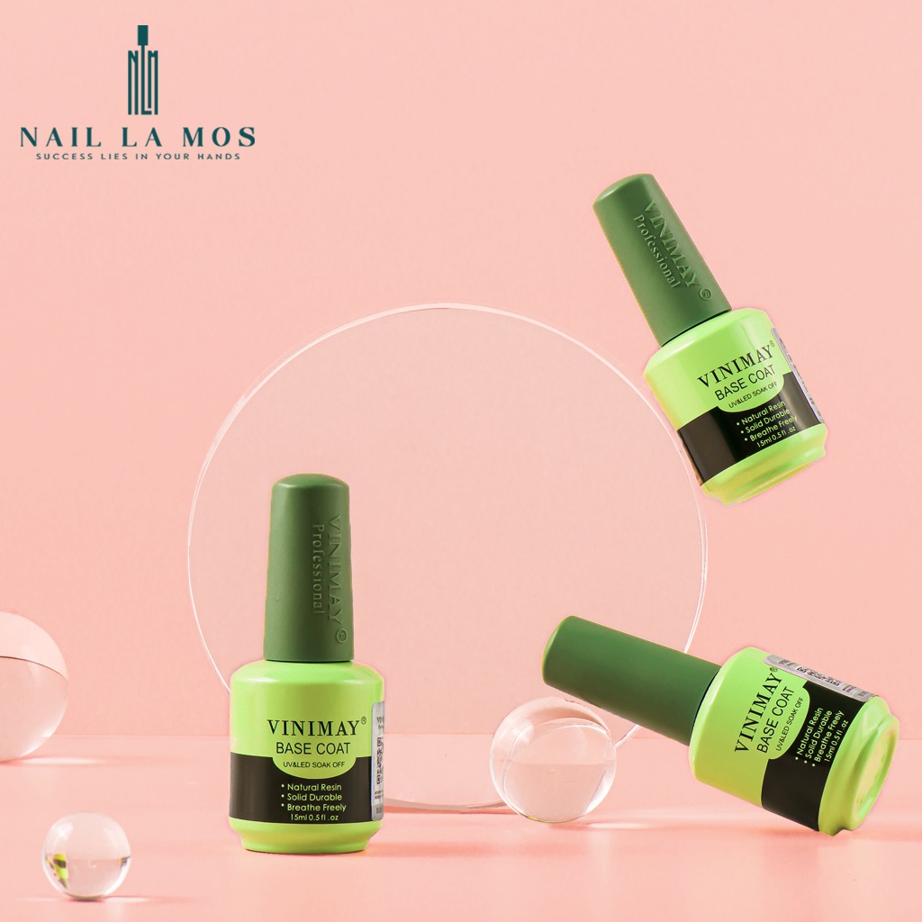 Base Coat Vinimay chính hãng - gel liên kết chuyên dụng cho dân làm móng