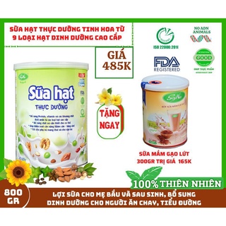Sữa Hạt Thực Dưỡng SoyNa 800g