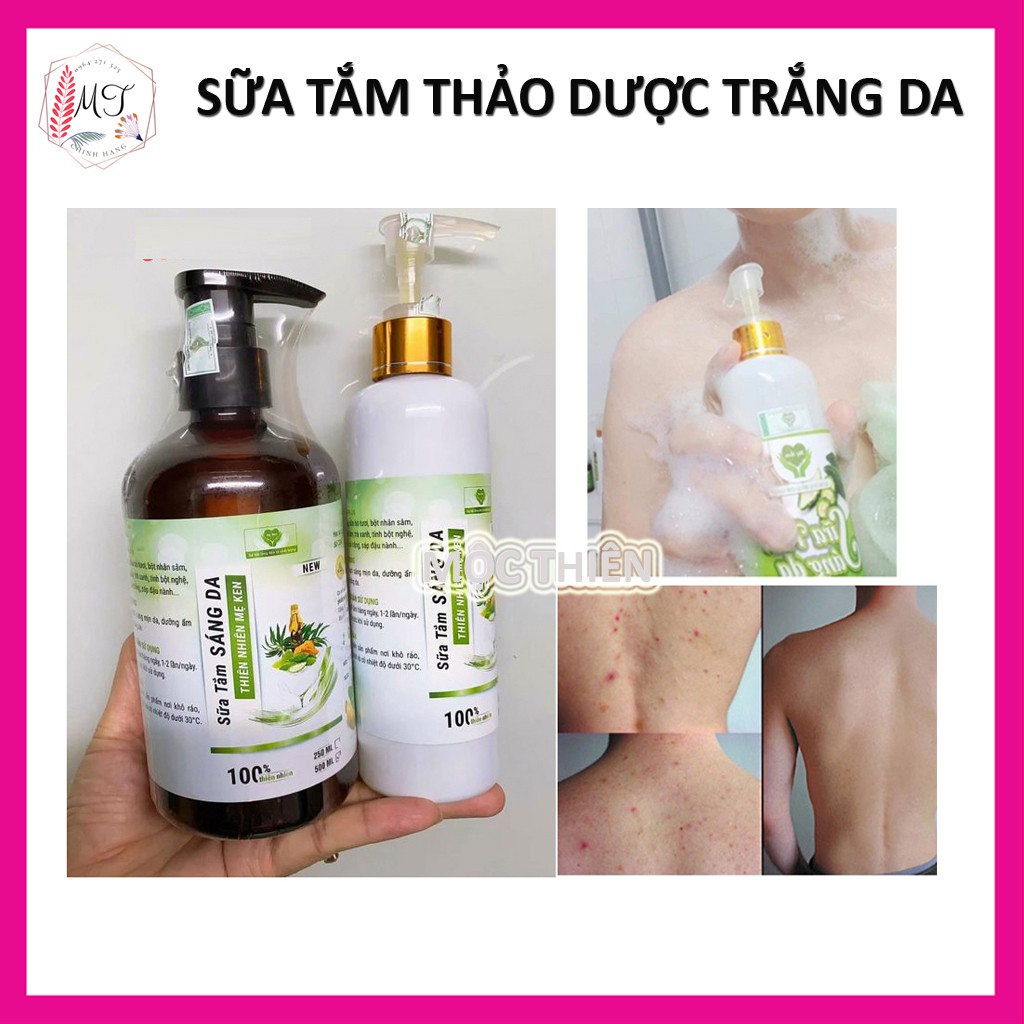 Sữa Tắm Thảo Dược Mẹ Ken 500ml - Thảo Mộc Dưỡng Ẩm Da Khô, Ngừa Mụn Và Se Lỗ Chân Lông Hiệu Quả