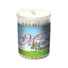 Hộp 200 que bông ngoáy tai người lớn cán tre, cán gỗ, cán nhựa cao cấp