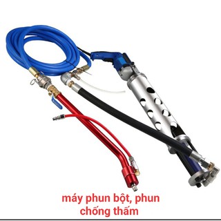 máy phun bột bả , phun gai