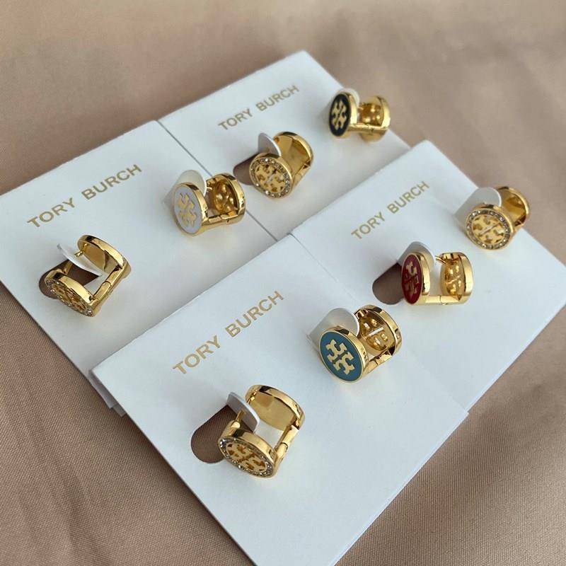 Bông tai, khuyên tai tory burch TB hai mặt CÁ TÍNH cho nữ