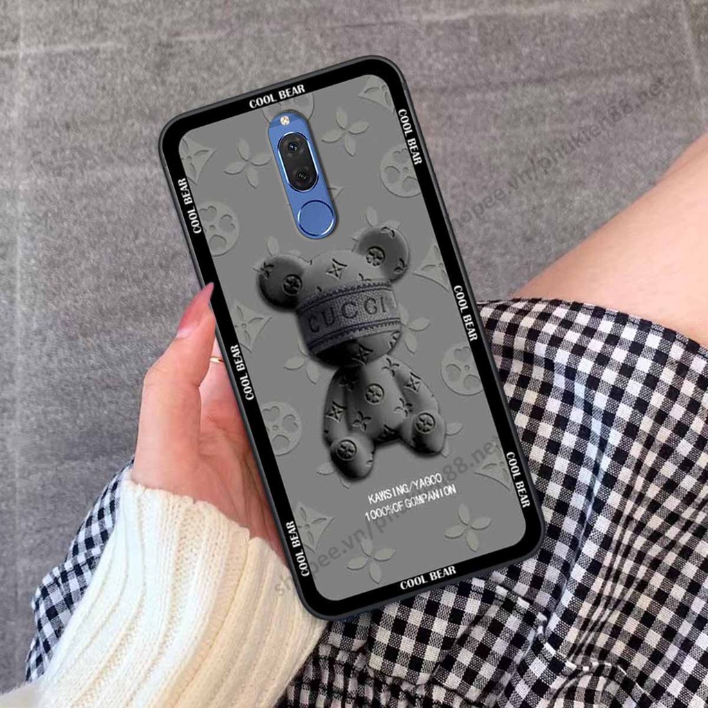 Ốp Huawei Nova 2i bear, k@ws thương hiệu phong cách ốp lưng thời trang cao cấp