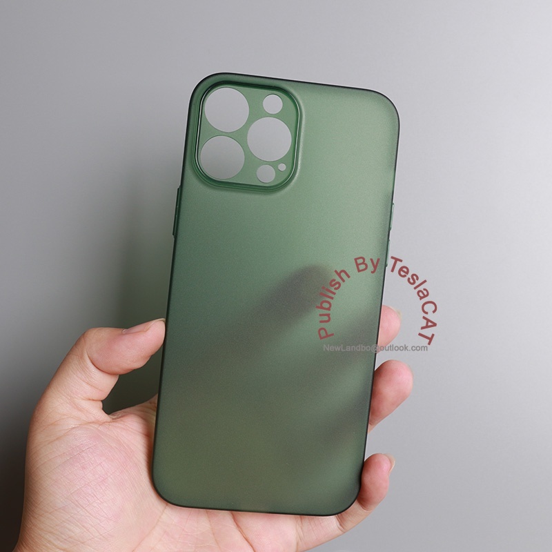 Ốp Điện Thoại Siêu Mỏng 0.15mm Chống Dấu Vân Tay Cho iPhone 13 13Pro 12Mini 13Mini 11 12Pro