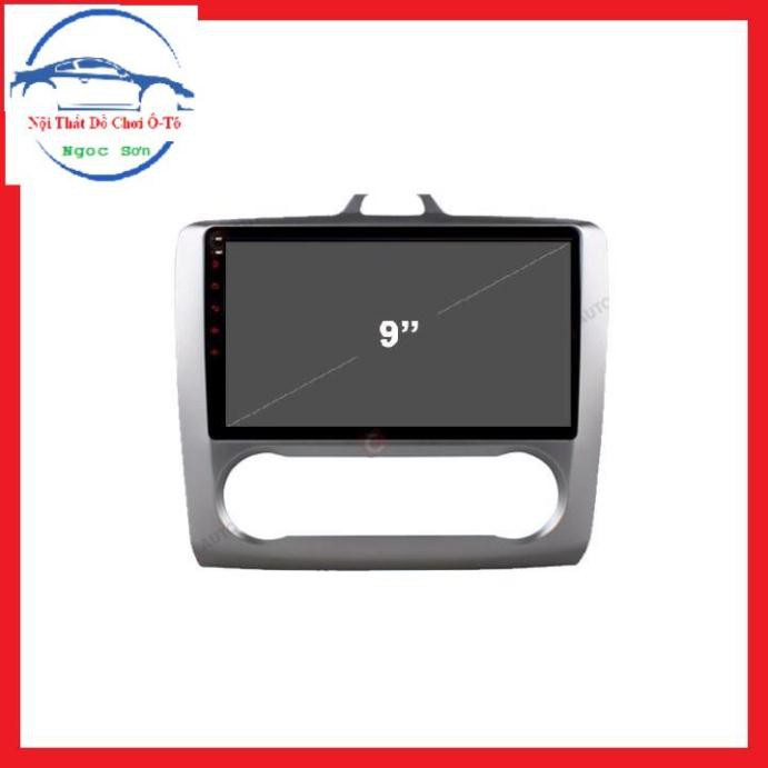 MẶT DƯỠNG LẮP DVD ANDROID CHO XE FORD FOCUS 2006-2012 9INCH TỰ ĐỘNG CÓ JACK NGUỒN ZIN