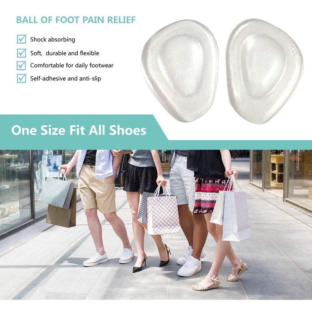 Miếng Đệm Gel Mềm Mại Hỗ Trợ Giảm Đau Chân