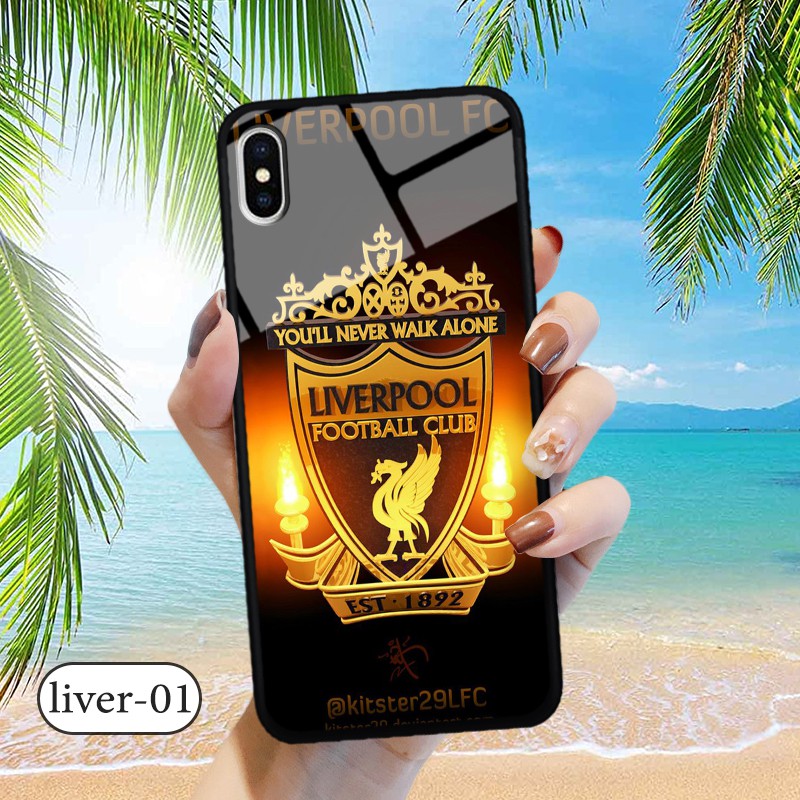 Ốp lưng 3D in logo đội bóng cho iPhone Xs