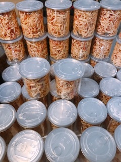 Mực hấp nước dừa hũ pet 300gr