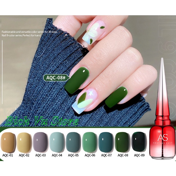 Sơn Gel As mã AQC | Chai đỏ