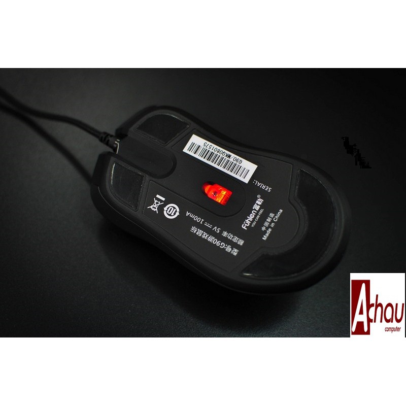 Chuột Fuhlen G90 Nút bấm quang học Avago 3050 bất tử (Chính Hãng)