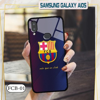 Ốp lưng kính 3D Samsung A10s -hình đội bóng