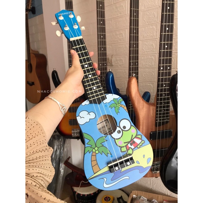 ĐÀN UKULELE HÌNH ANDREW FULL GỖ