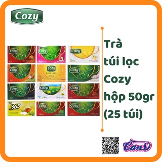 (11 vị) Trà túi lọc Cozy hộp 40gr (20 túi)