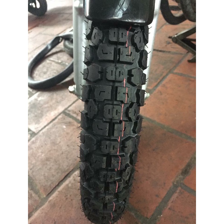 Lốp gai chân chó size 2.50-17, 2.75-17, 3.00-17 và 3.50-17 dùng cho các dòng xe phổ thông, xe độ