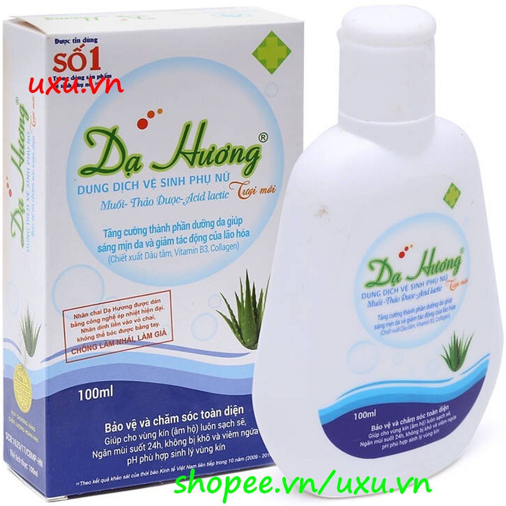 Dung Dịch Vệ Sinh Phụ Nữ 100Ml Dạ Hương Tươi Mới, Với uxu.vn Tất Cả Là Chính Hãng.