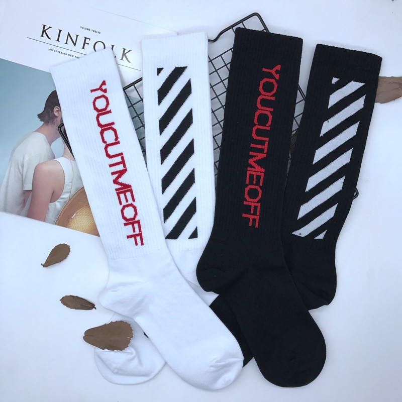 Vớ cổ bắp cao Off Trơn TNL Store