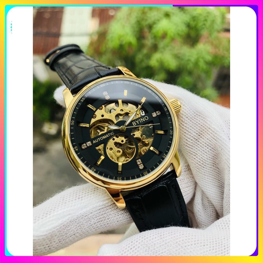 Đồng hồ cơ nam Tevise cơ tự động thiết kế lộ cơ 2 mặt nhìn máy cơ chuyển động cực đẹp mắt [ Đồng Hồ Cơ nam ] | BigBuy360 - bigbuy360.vn