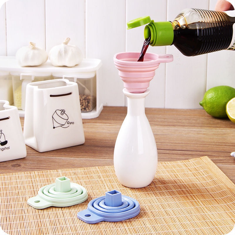 Phễu silicone mini có thể gấp gọn tiện dụng