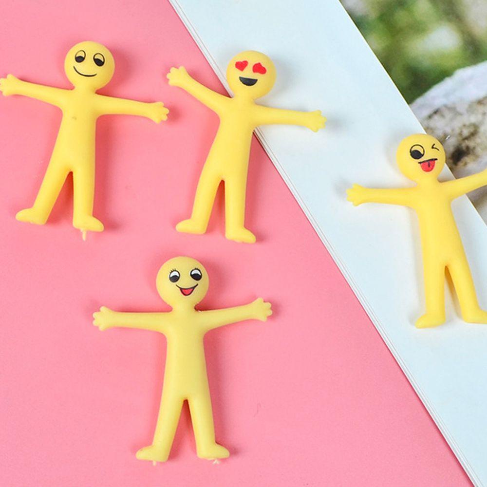 YIYU Đồ Chơi Xốp Squishy Giảm Stress Hình Người Đàn Ông Nhỏ Dễ Thương Cho Bé
