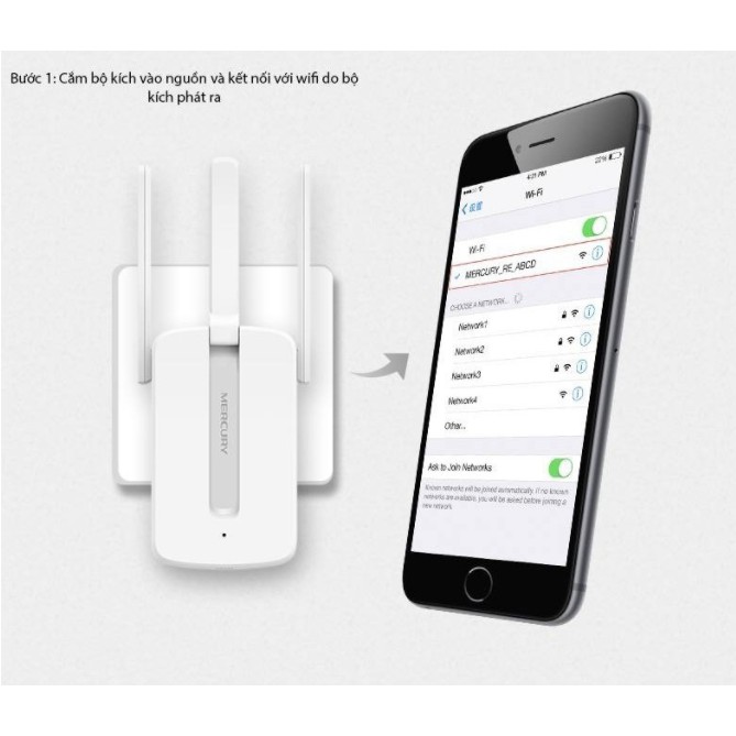 Kích wifi merycury 310RE | BigBuy360 - bigbuy360.vn