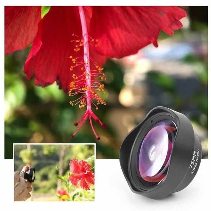 Lens Super Macro 75mm cho điện thoại Ulanzi