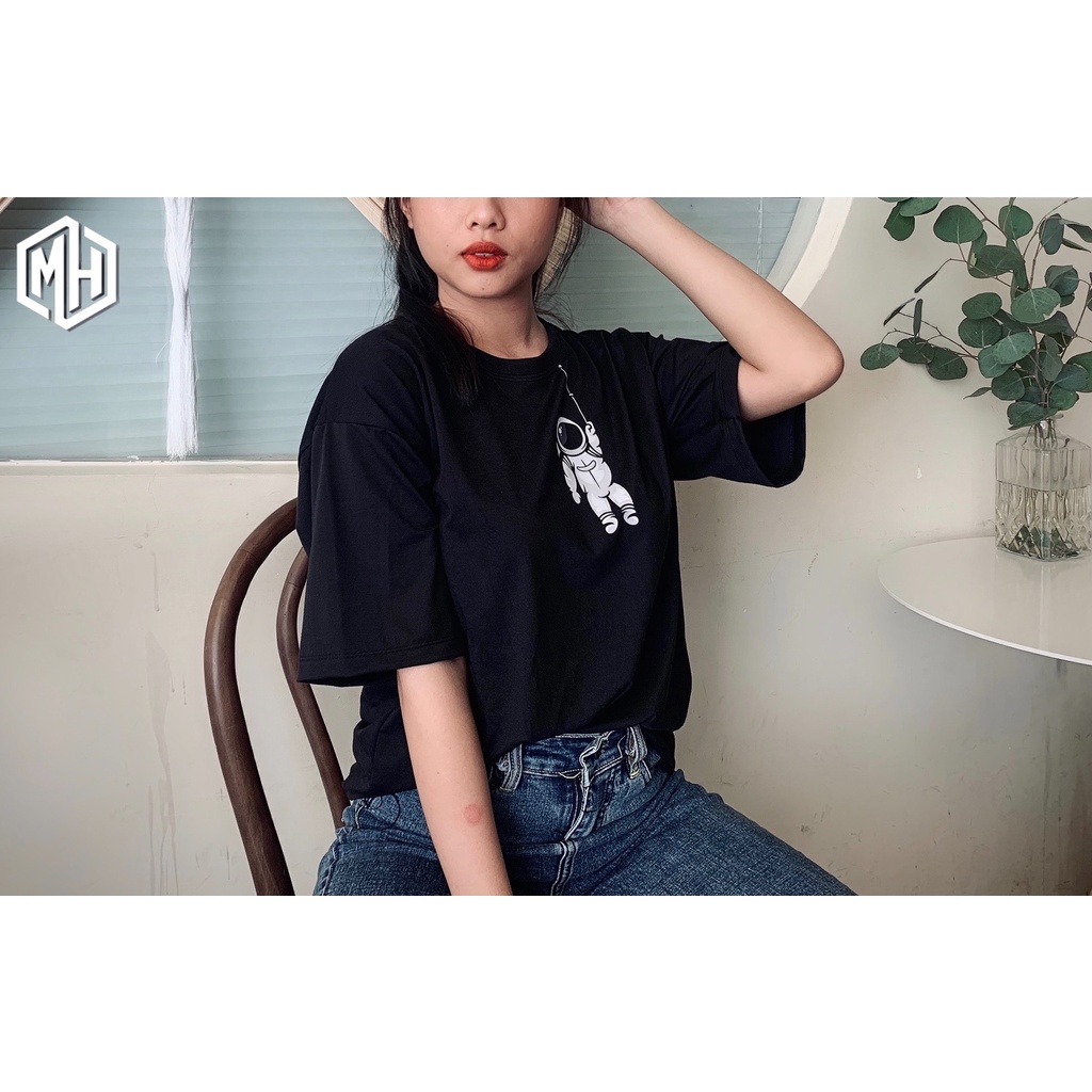 Áo thun Big Size cotton từ 50-120kg mẫu Baby Phi Hành Gia - MH Store