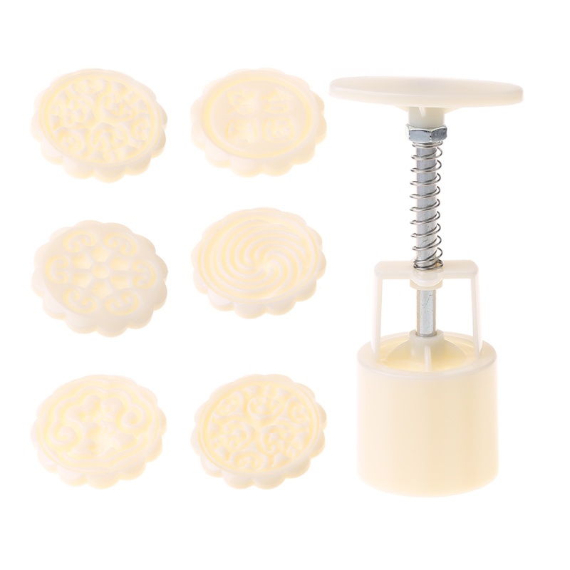 Khuôn Nhấn Làm Bánh Trung Thu 4 / 6 Con Dấu 50 / 75g