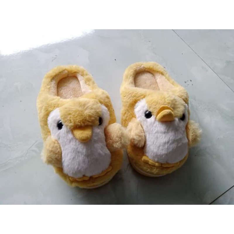 Dép lông đế cứng cho bé