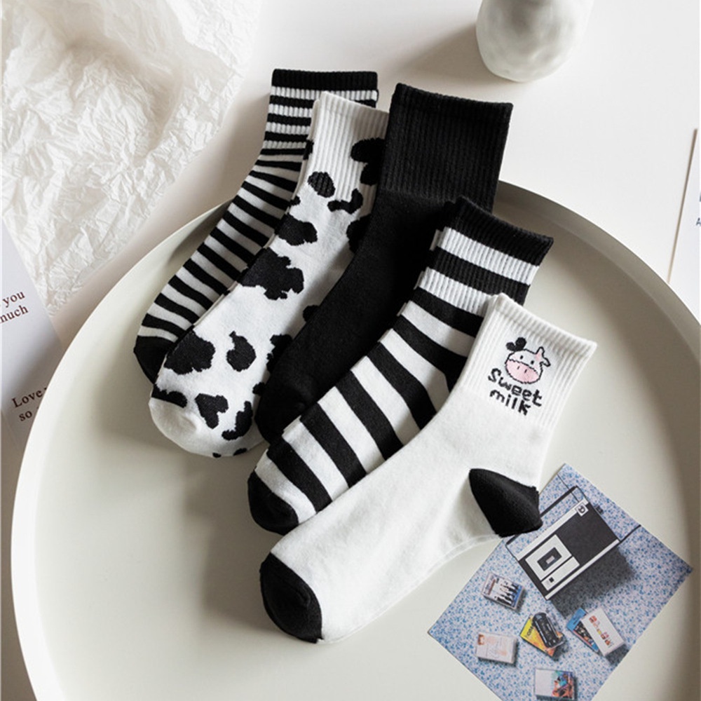 Combo 10 đôi vớ cổ thấp họa tiết phong cách Hàn Quốc dành cho unisex cực chất