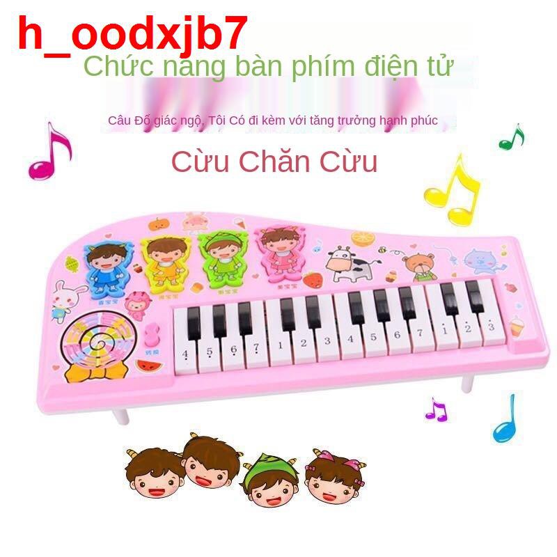 Piano âm nhạc trẻ em 0-1-3 tuổi sơ sinh và nhỏ giáo dục sớm điện tử cho bé 6-12 tháng đồ chơi trai gái 2-4