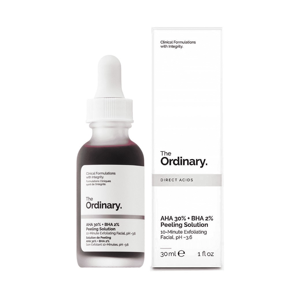 PEELING DA, Tẩy Da Chết AHA 30% + BHA 2% Peeling Solution The Ordinary