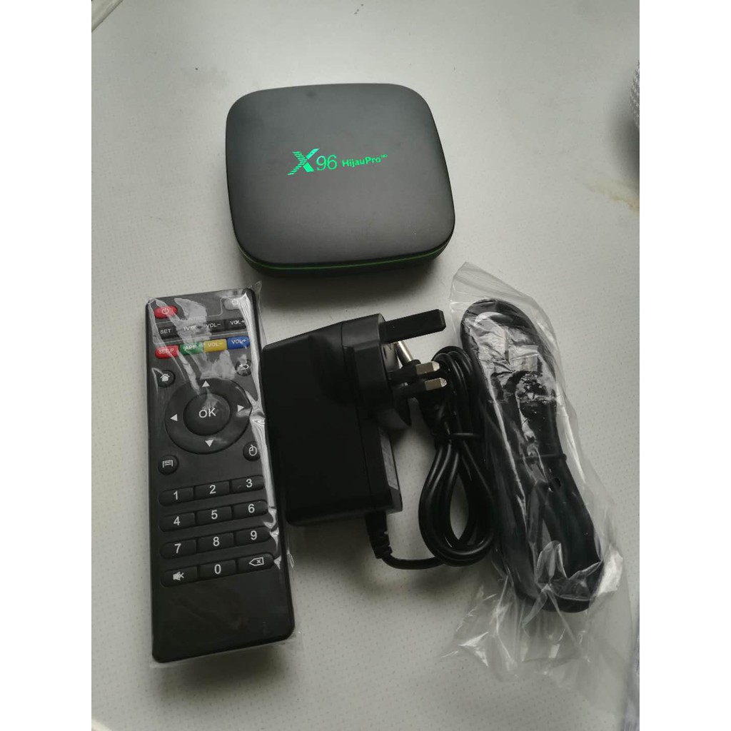 Tv Box M 'Sia X96Q Android 2gb + 16gb X96 Mini Tx3 Mini Kodi Và Phụ Kiện