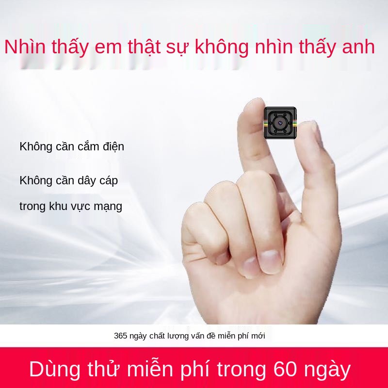 Camera gia đình độ nét cao nhìn ban đêm không cần mạng màn hình ngoài trời máy tính dây đầu ghi video chụp ảnh