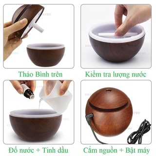 ⛔FREESHIP⛔ Combo 5 Máy khuếch tán, xông tinh dầu hình tròn