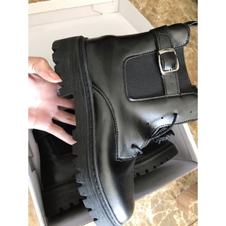 Boot ulzzang cổ thấp da siêu mềm đi êm chân