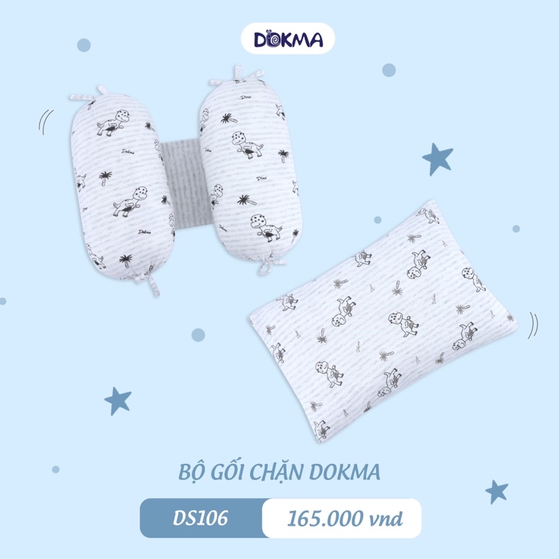 Bộ gối chặn bông Dokma DS106