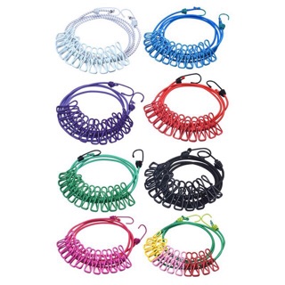 Combo 10 dây phơi có kẹp (sỉ 18k)
