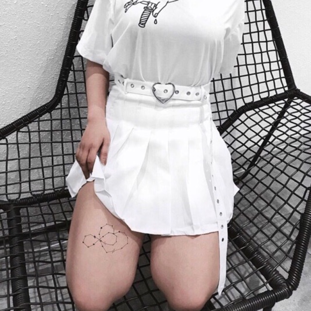 Chân váy tennis ulzzang