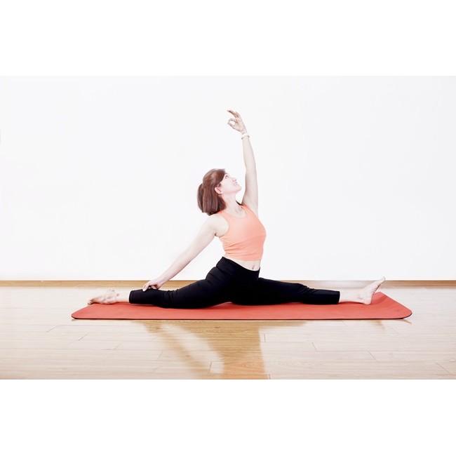 Thảm Tập Yoga Định Tuyến TPE cao cấp tặng kèm túi đựng - Thảm yoga chống trượt chính hãng TOPBODY