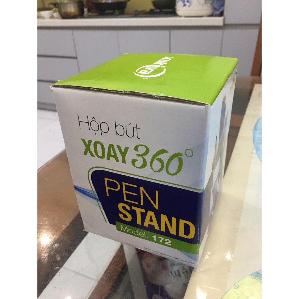 Hộp cắm bút No.172 (xoay) Xukiva hàng đẹp