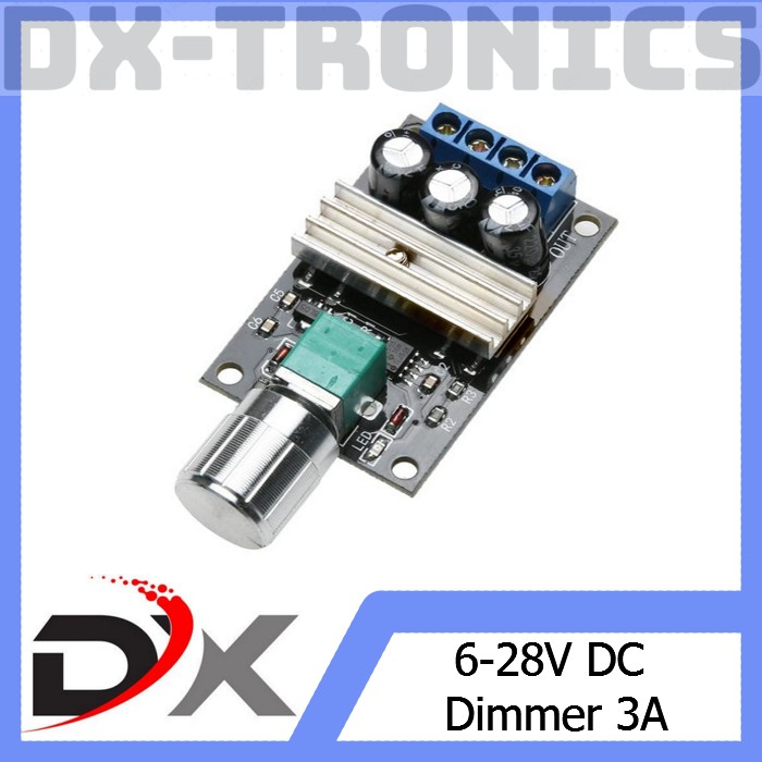 Dc Bộ Điều Khiển Tốc Độ Động Cơ Dimmer 6-28v