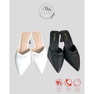 Sục cao gót 5cm,2cm basic