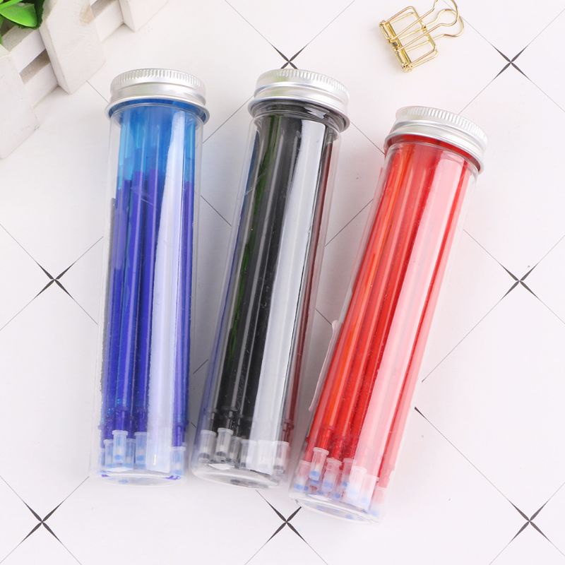 Set 20 Bút Mực Gel Có Thể Xóa Được Màu Xanh Dương/Đen/Đỏ Tiện Dụng Cho Trường Học/Văn Phòng
