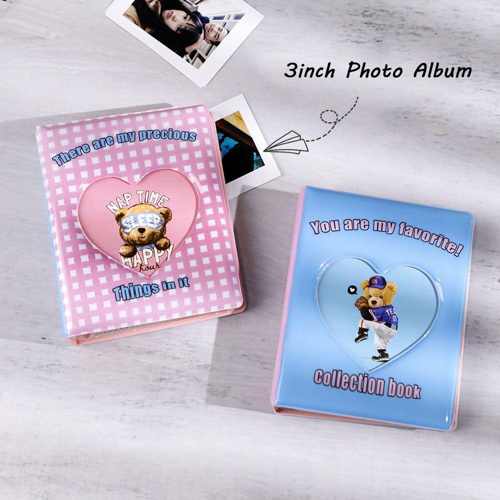 Album Ảnh 3inch Trái Tim Màu Cầu Vồng