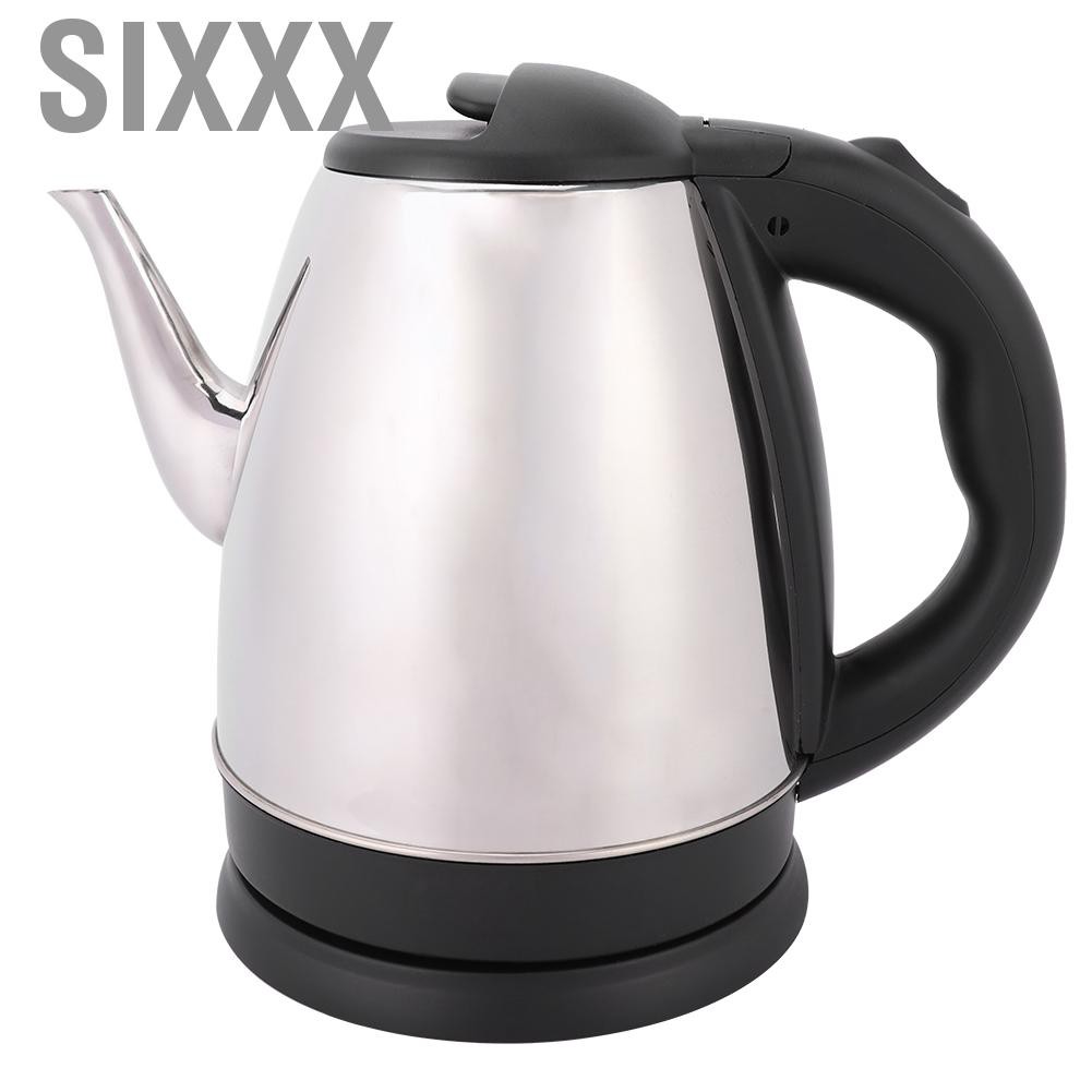 Sixxx 1.5L Household Stainless Steel Electric Kettle Water Boiler Heating Pot AU Plug 220V