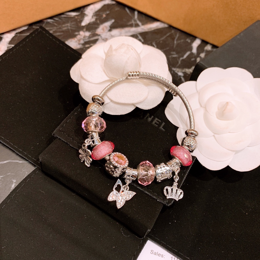 Vòng tay nữ kiểu Pandora cao cấp