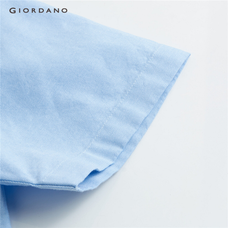 Áo Sơ Mi Nam Giordano 01041487 Dáng Ôm Vải Oxford Thêu | BigBuy360 - bigbuy360.vn