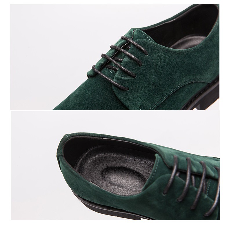 Fashionable smooth leather shoes for men